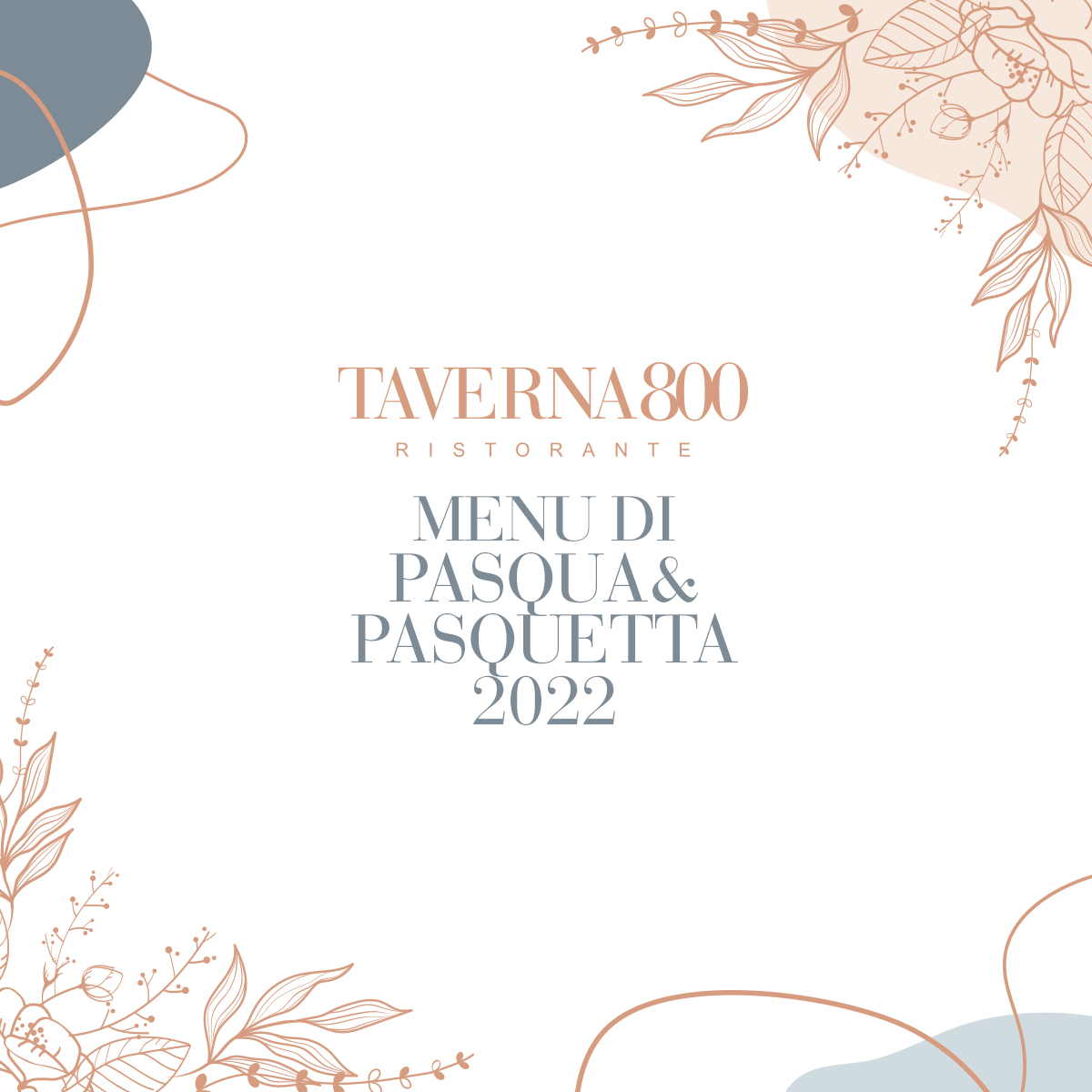 Taverna 800 - Menu Pasqua e Pasquetta 2022