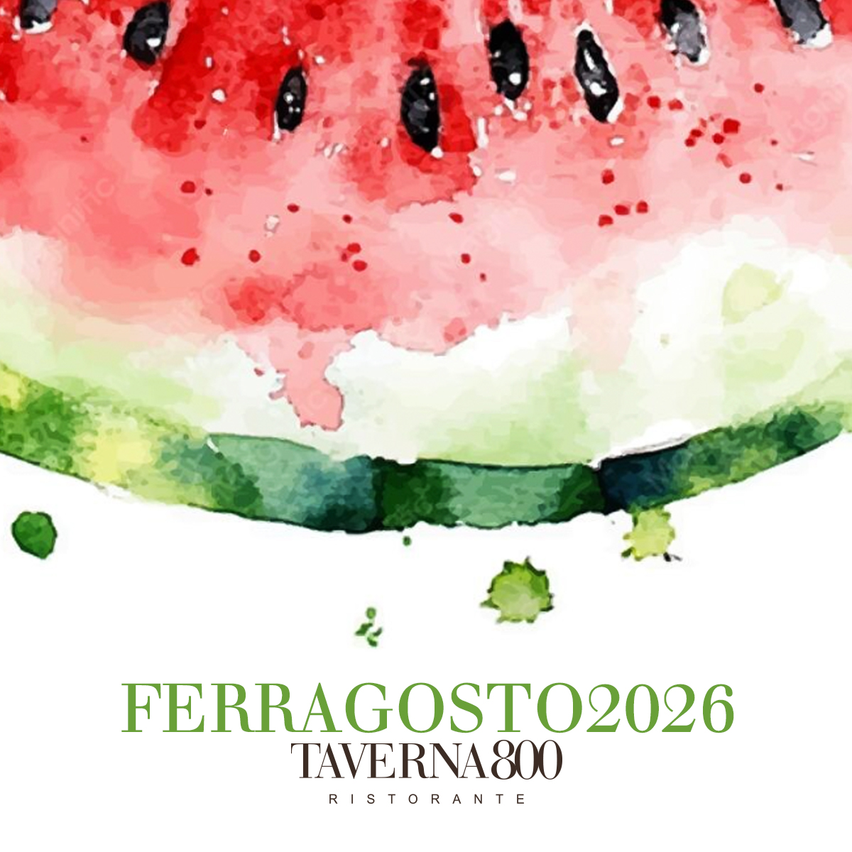 Ferragosto 2026 Taverna 800